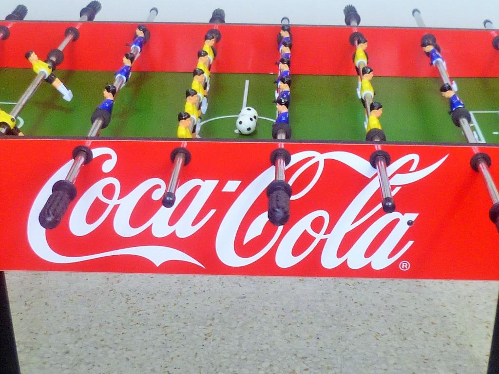 Limited Edition !! Coca Cola Foosball Table (Good condition !), Hobbies