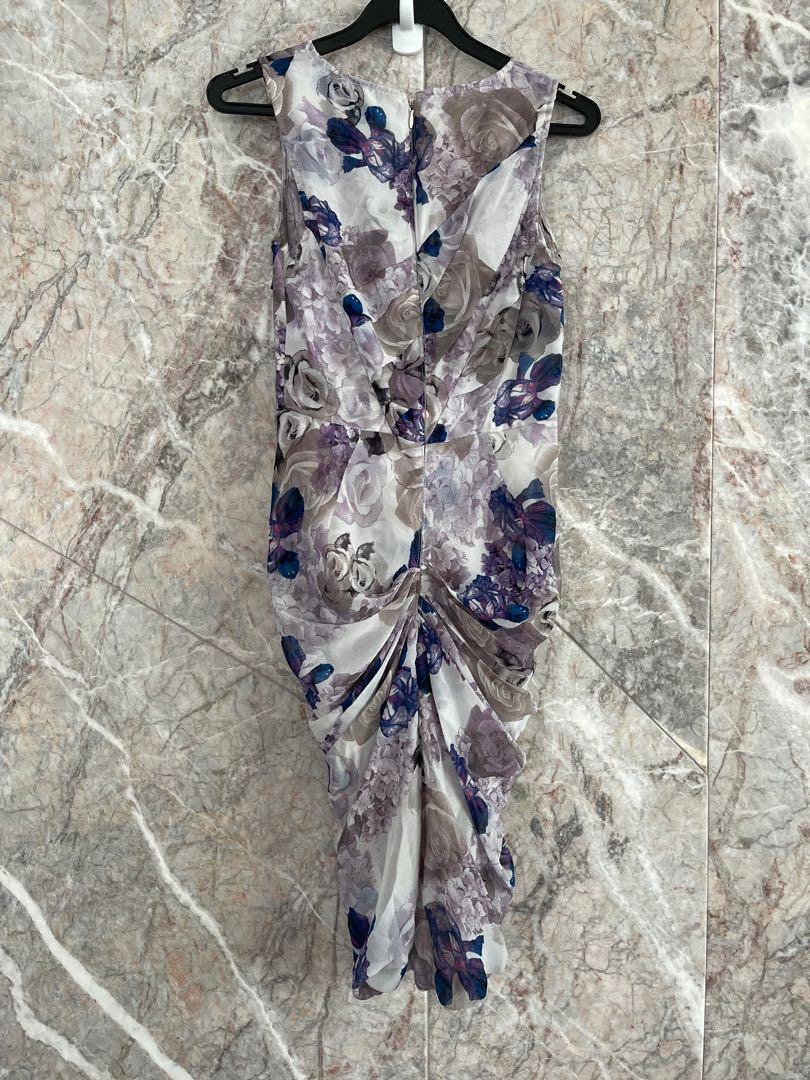 Lipsy London purple flowers dress Women s Fashion Dresses Sets Dresses on Carousell