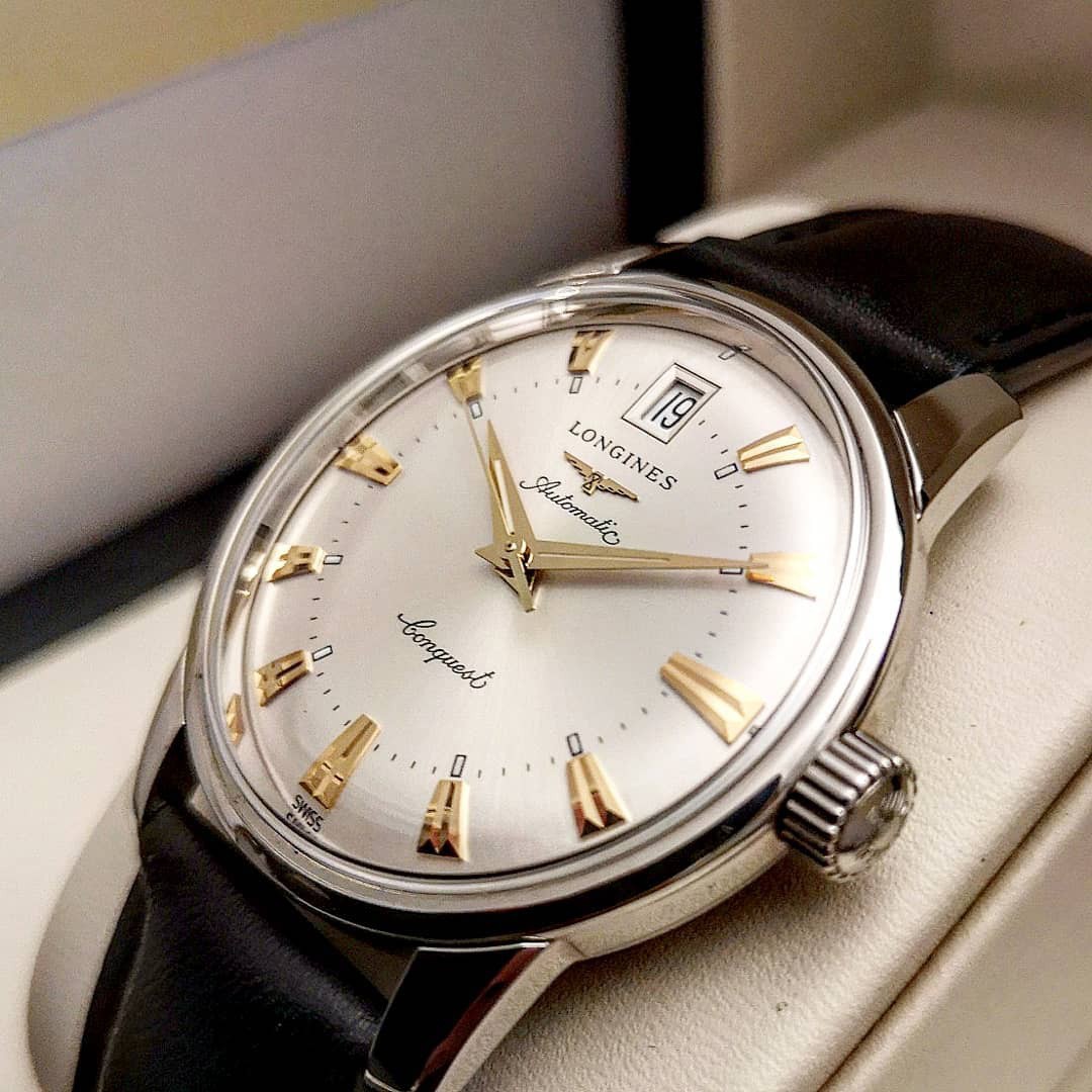 Longines Conquest Heritage, Luxury, Watches on Carousell