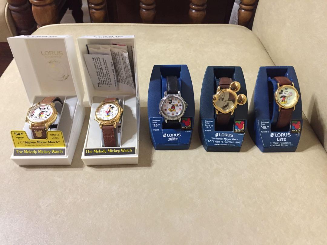 Lorus mickey mouse hotsell watches