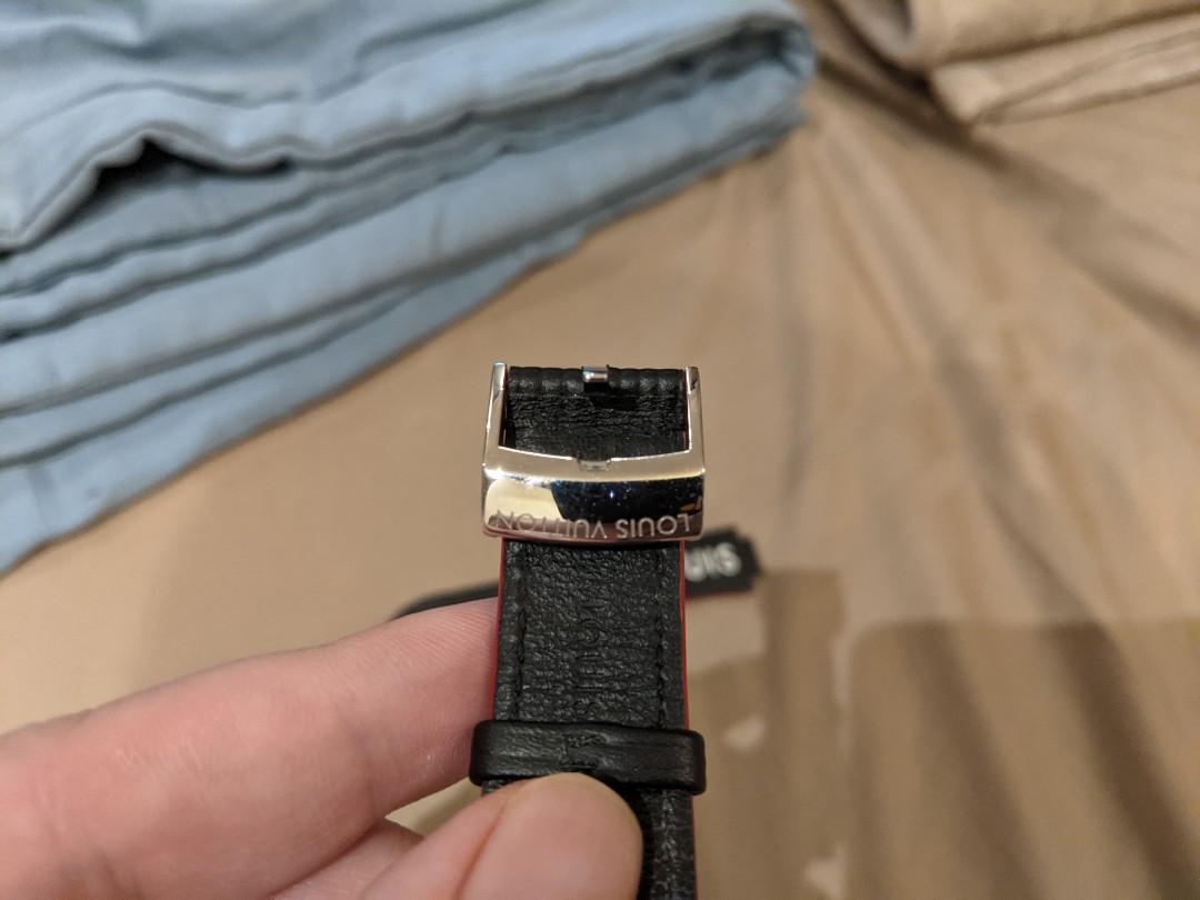 Converted an LV Tambour watch band into an Apple Watch Band!!! : r/ Louisvuitton