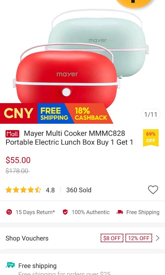 Mayer Multi Cooker MMC828 TV Home Appliances Kitchen Appliances Ovens Toasters on Carousell