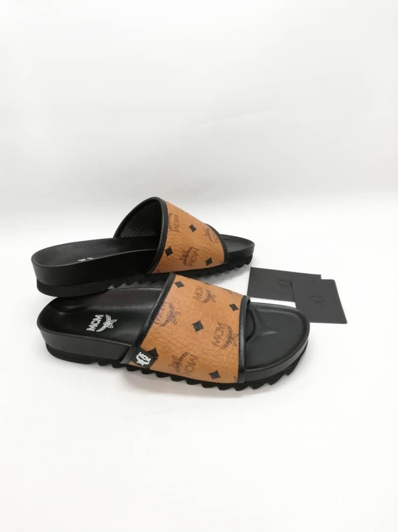 kasut lelaki Original Quality 2021 New Louis Vuitton LV Slides slipper men  sandal selipar slipper men