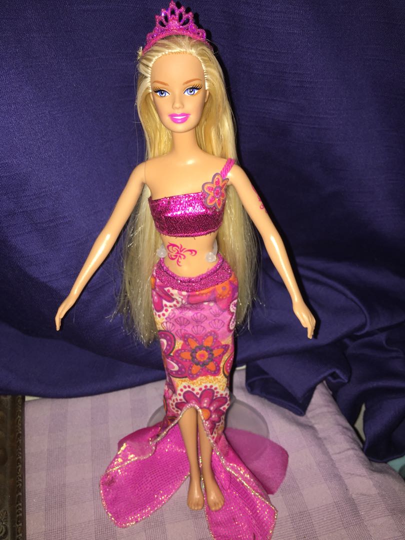 barbie in a mermaid tale toys