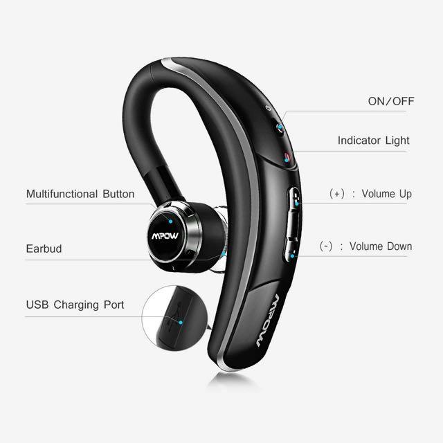 mpow bluetooth earpiece
