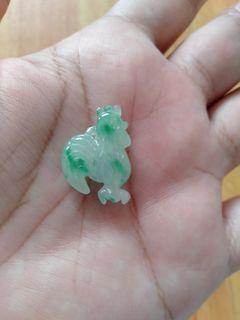 Natural Jade Pendat (Rooster)