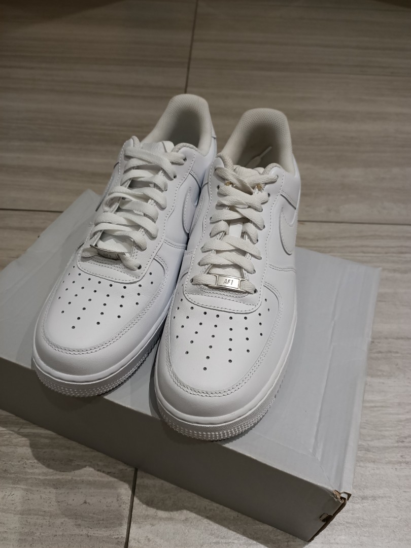 white air force 1 size 9.5 mens