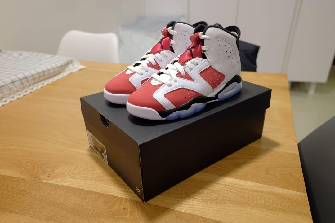 Nike Air Jordan 6 Retro Carmine 2021 clot wtaps dunk supreme, 女裝, 鞋, 鞋墊-  Carousell