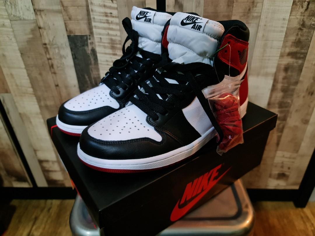 Air jordan 1 black toe 2016 new arrivals