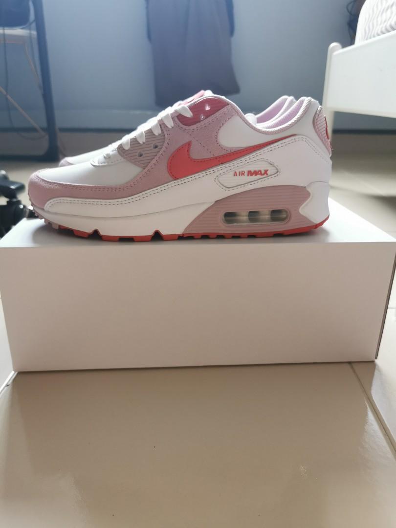 Nike Air Max 90 Valentines Day W U S 9 Men S Fashion Footwear Sneakers On Carousell Nike Air Max 90 Valentines Day W U S 9 Men S Fashion Footwear Sneakers On Carousell