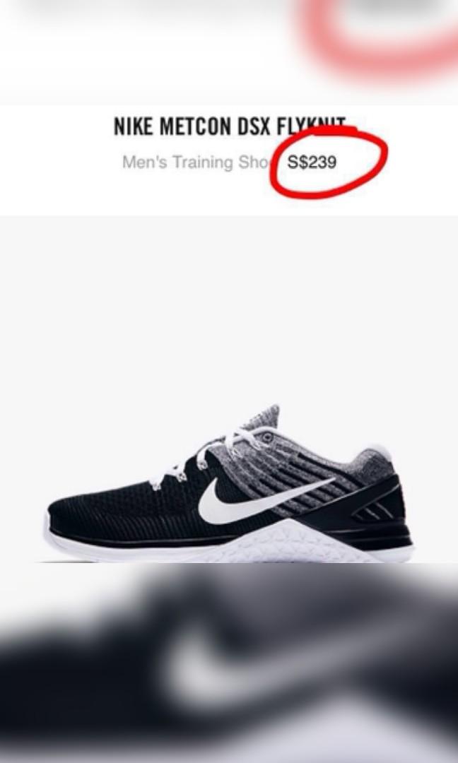 Metcon dsx flyknit deals 3 - men's