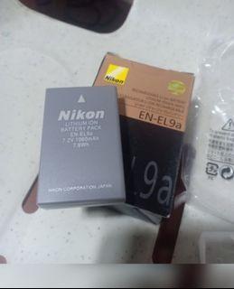 Nikon EN-EL9a EN EL9a battery 1080maH for d5000 d3000 d60 d40 d40x  Brandnew