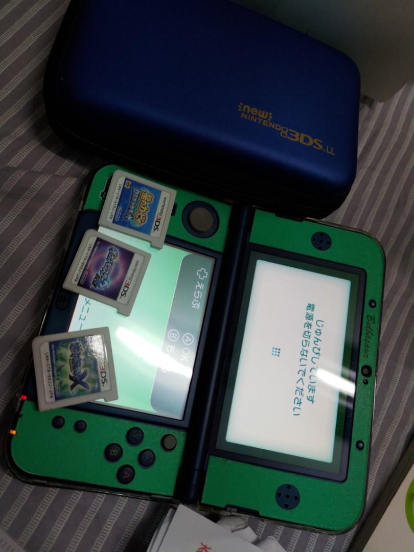Nintendo 3ds Ll藍色 遊戲機 遊戲機器材 Carousell