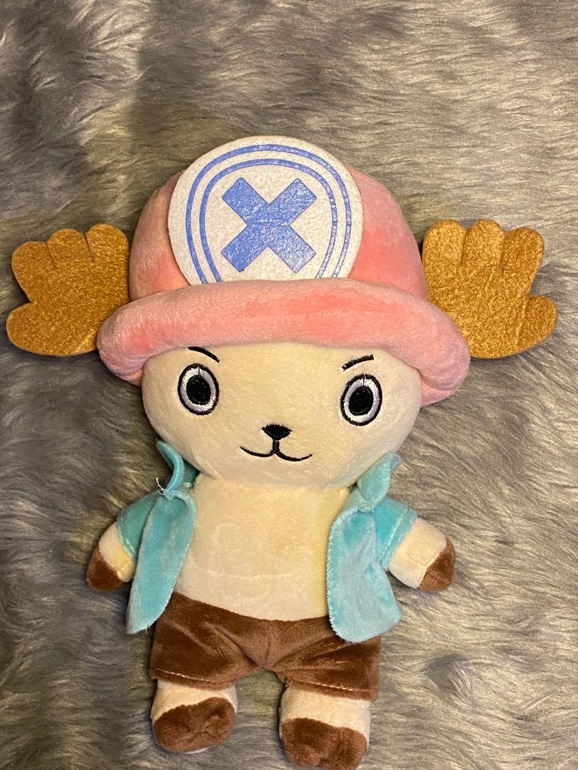One Piece Chopper plush toy (Category: Plushies & Soft Toys) located in Caloocan City. Submitted by yvxsh.xviii (Listing ID 1068447271, Image 3). Description: - never used, stored only - not for trade/swap - cash only - no haggling - MOP: BDO, GCash - shipping fee to be shouldered by buyer.