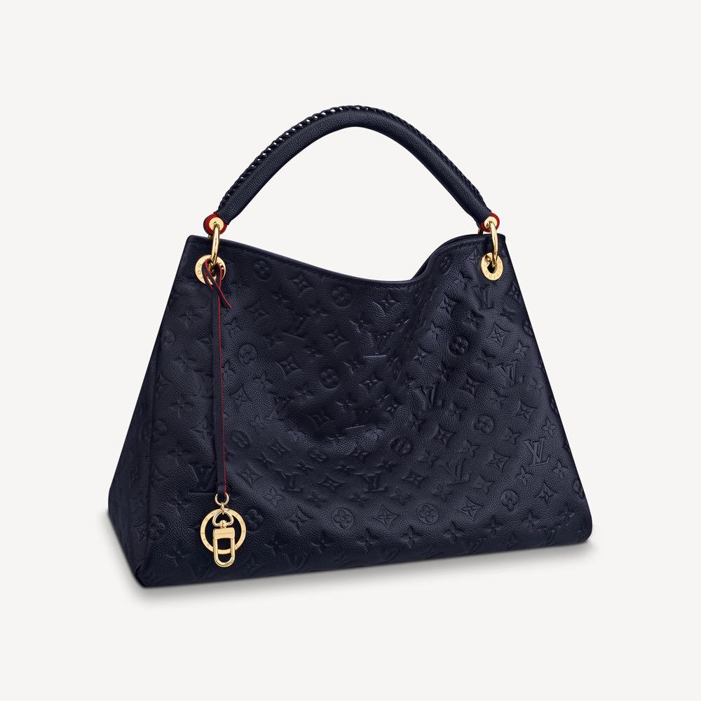 Louis Vuitton, Bags, Authentic Louis Vuitton Artsy Mm Monogram Empreinte  Neigem93449tote Bag Lc787