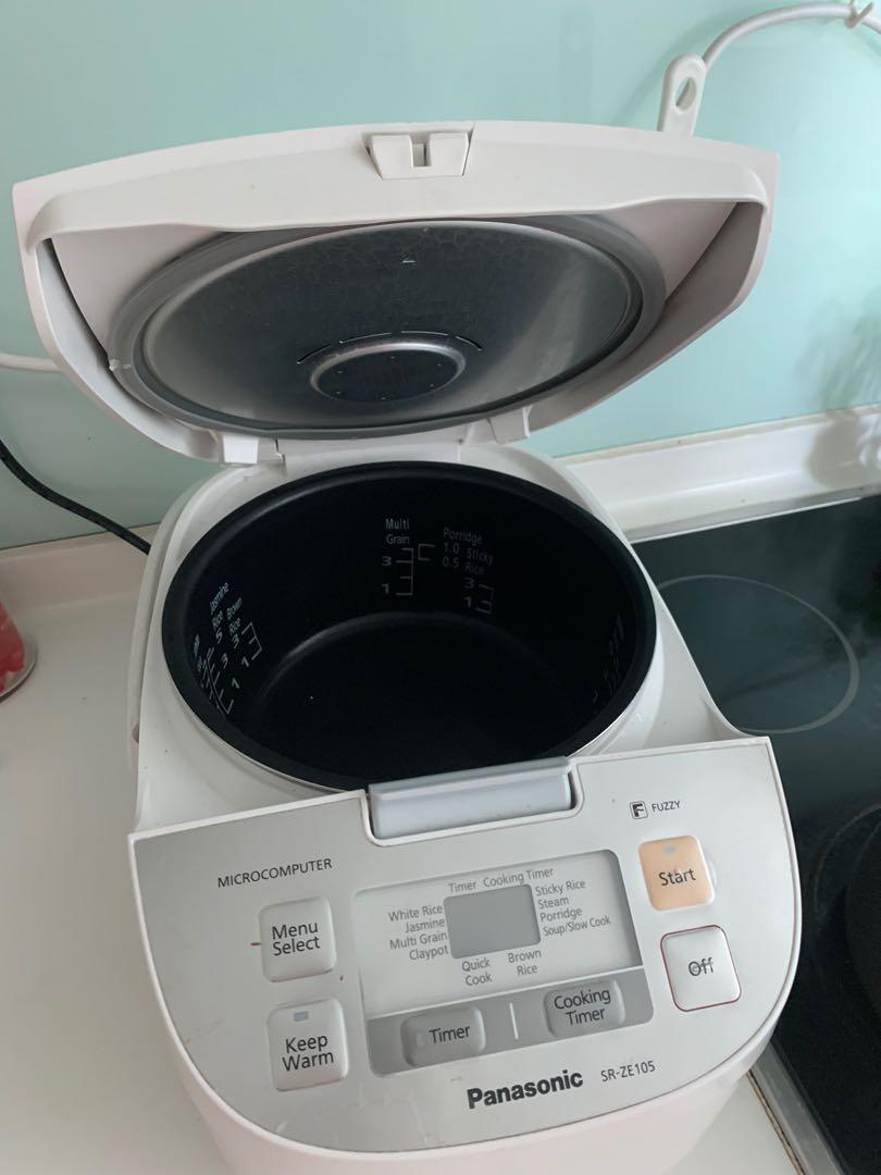 Panasonic rice cooker SRZE105, TV & Home Appliances, Kitchen Appliances, Cookers on Carousell