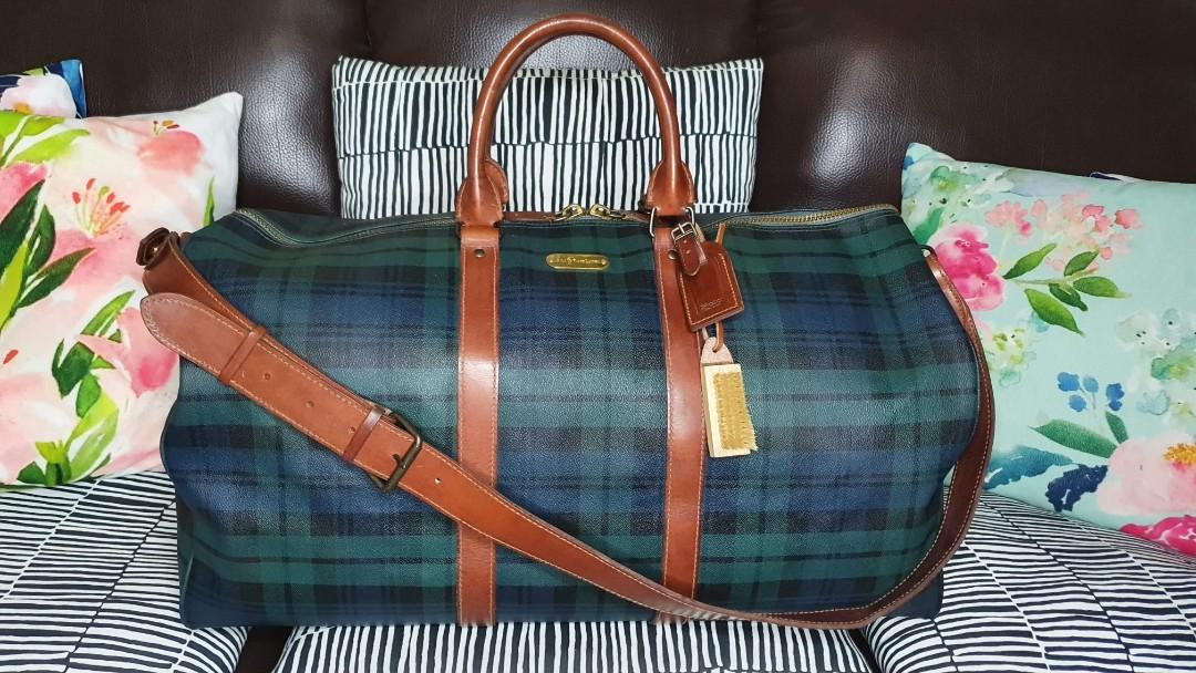 Ralph lauren online plaid purse
