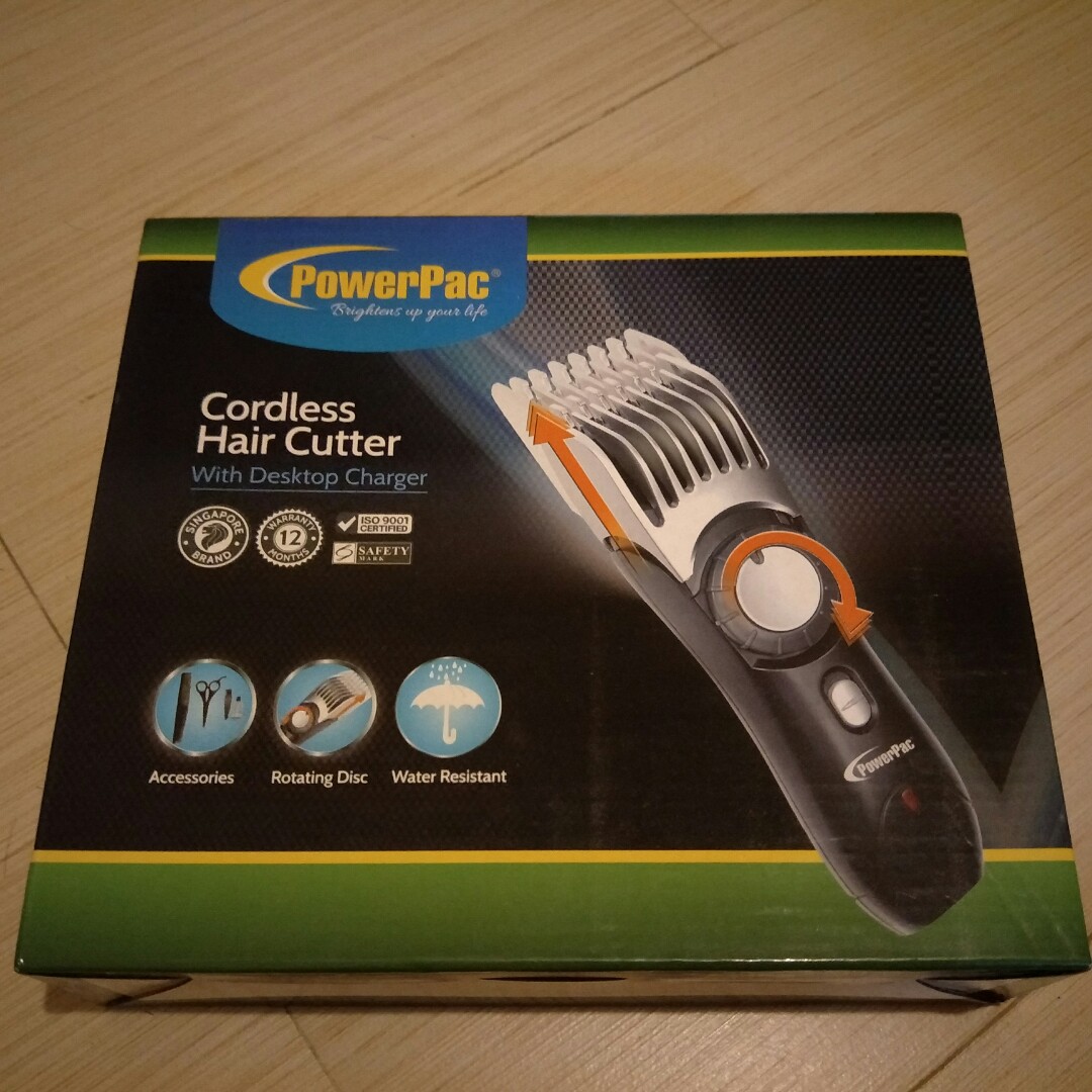 powerpac cordless hair cutter