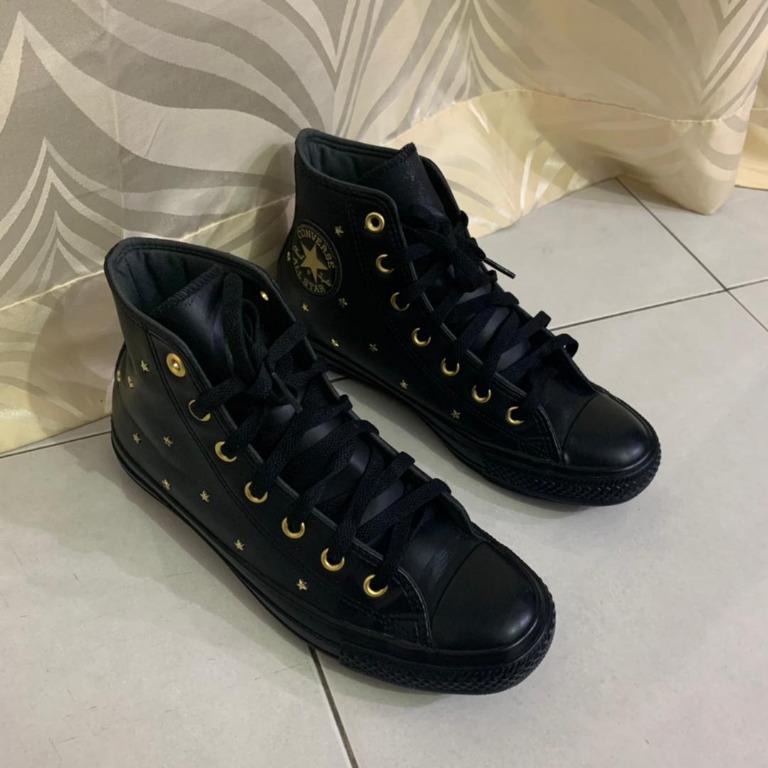 Ladies leather converse hotsell
