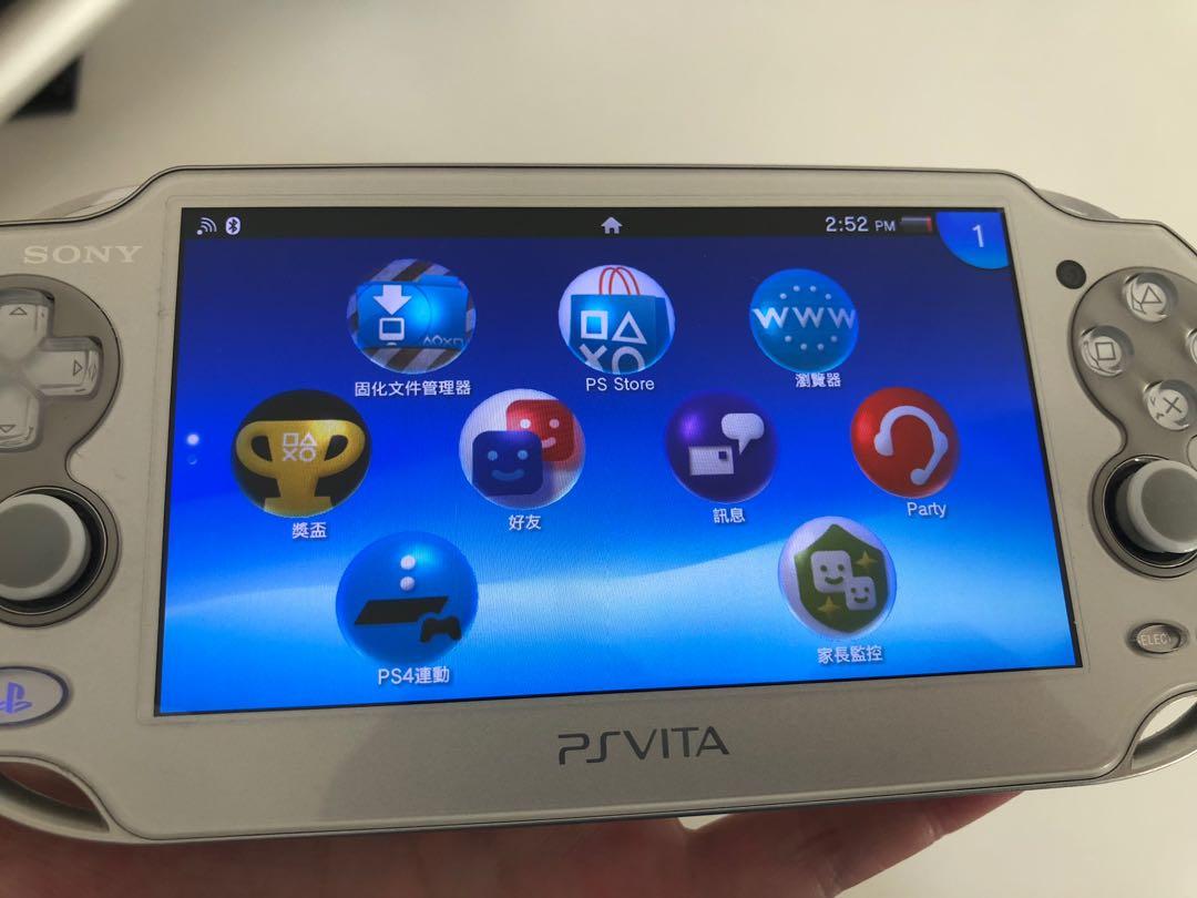 PSV PSVita PlayStation®Vita Wi-Fi 已破解固化遊戲任玩, 電子遊戲 