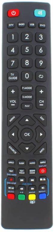 Remote Control For Bush 40 233fdvd 40 Inch Full Hd Led Tv Dvd Combi Everything Else On Carousell