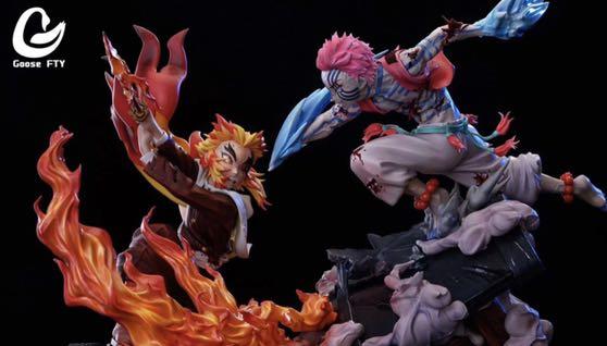 Rengoku Vs Akaza Goose Factory Demon Slayer Hobbies Toys Toys Games On Carousell
