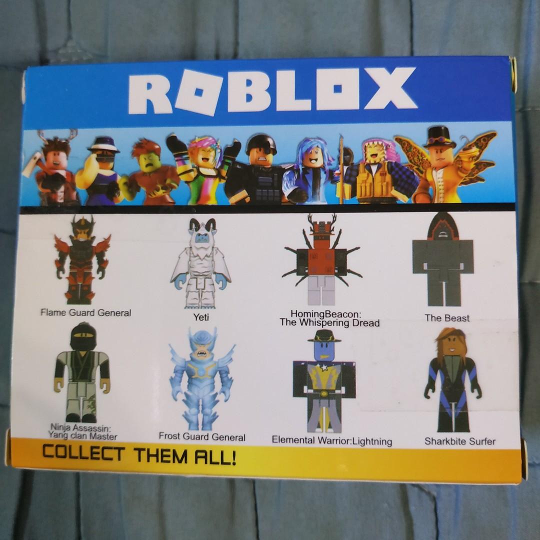 6 Fast Deal Roblox Figurine Frost Guard General Toy Hobbies Toys Toys Games On Carousell - profile roblox frost guard