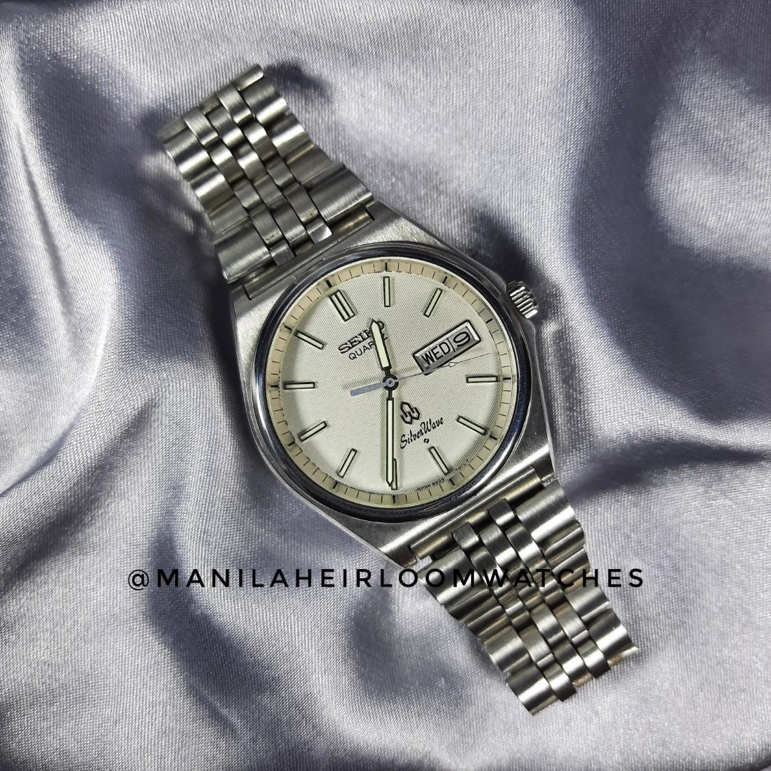 Seiko Silver Wave Vintage Japan Quartz Watch, Men's Fashion, Watches &  Accessories, Watches on Carousell