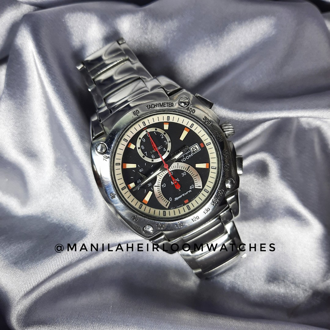 Seiko Sportura Limited Chronograph Mens Quartz Watch, Men's Fashion,  Watches & Accessories, Watches on Carousell