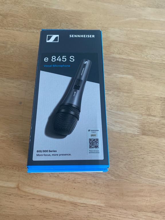 SENNHEISER e 845 S Vocal Microphone, Audio, Microphones on Carousell