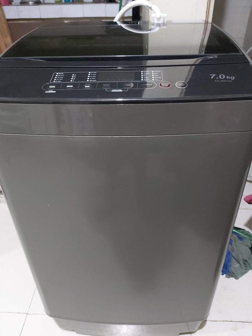 Sharp Fully Automatic Washing Maschine 7kg Tv Home Appliances Washing Machines And Dryers On Carousell