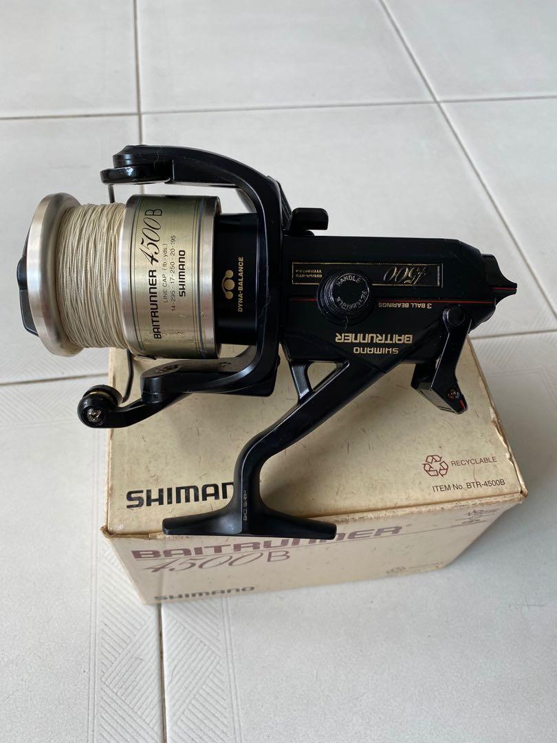 Shimano baitrunner 4500B spinning fishing reel