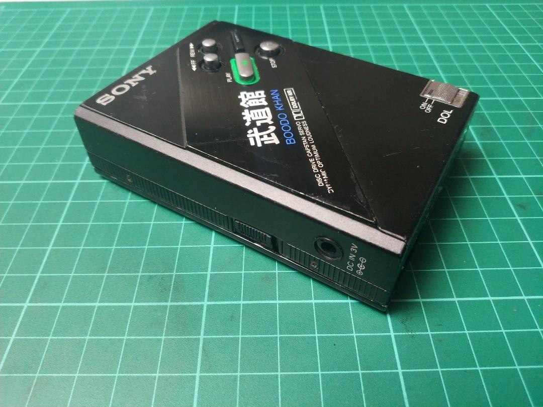 Sony Walkman WM-DD100 武道館BOODO KHAN, 音響器材, 可攜式音響設備 ...