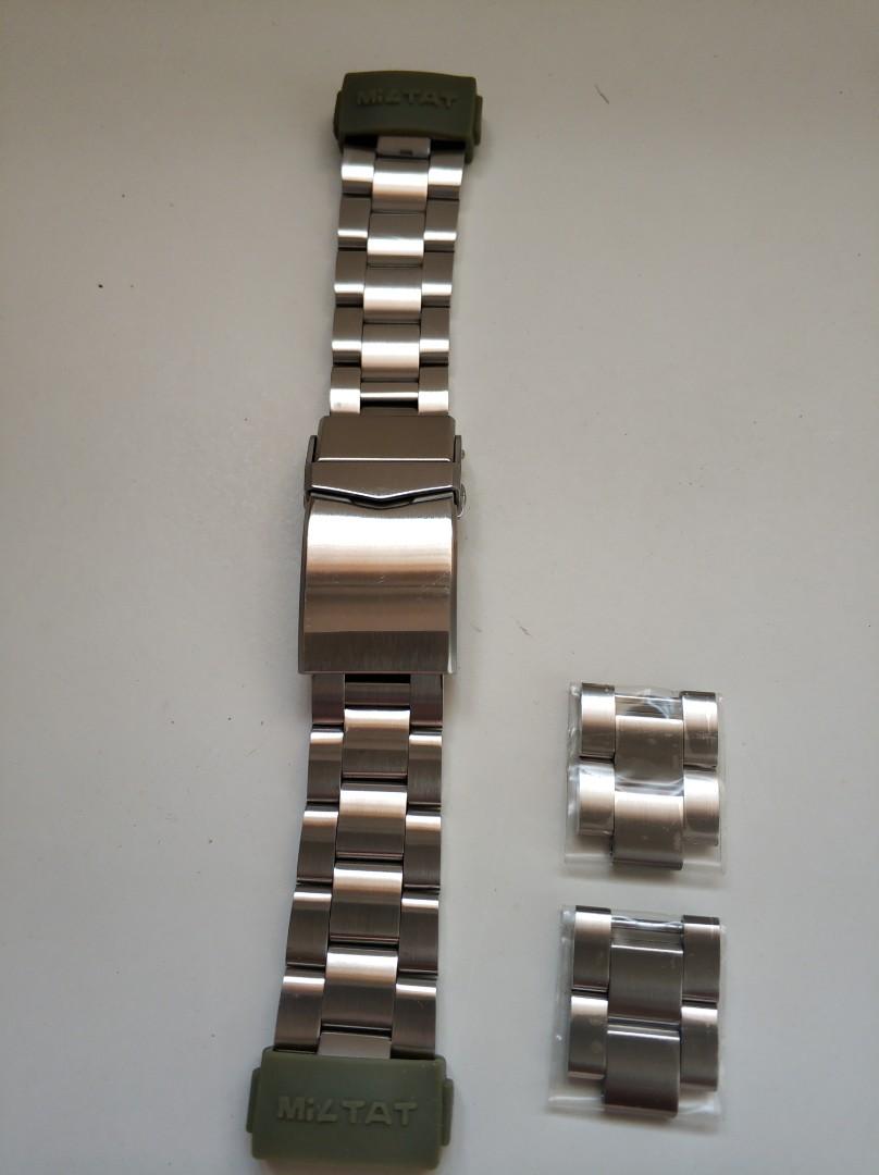 Strapcode Oyster bracelet for Seiko Alpinist, Men's Fashion, Watches