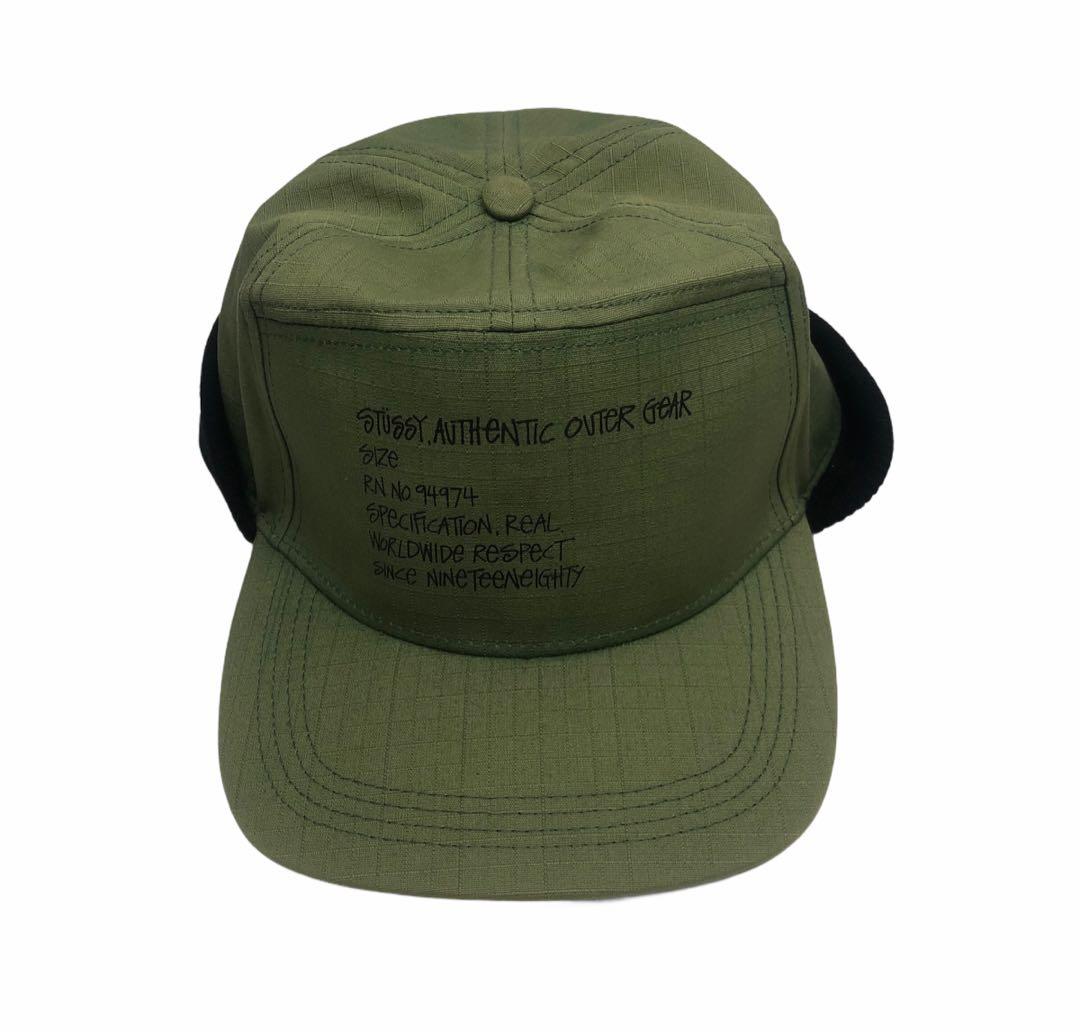 Stussy Ear Flap fitted cap Men s Fashion Watches Accessories