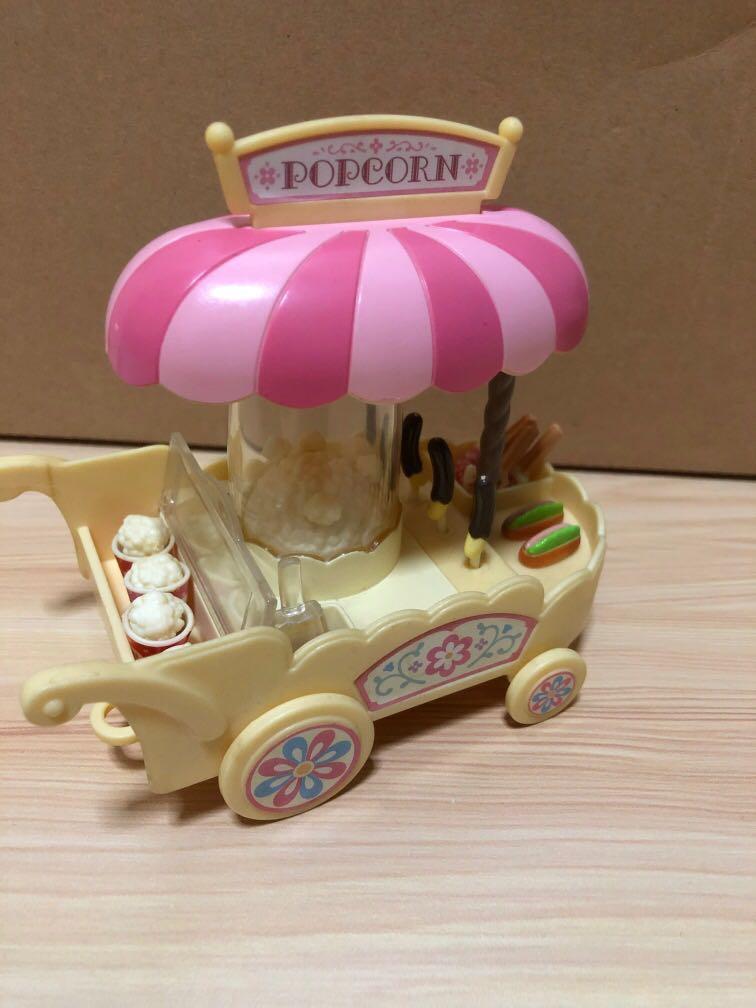 Sylvanian families outlet popcorn cart