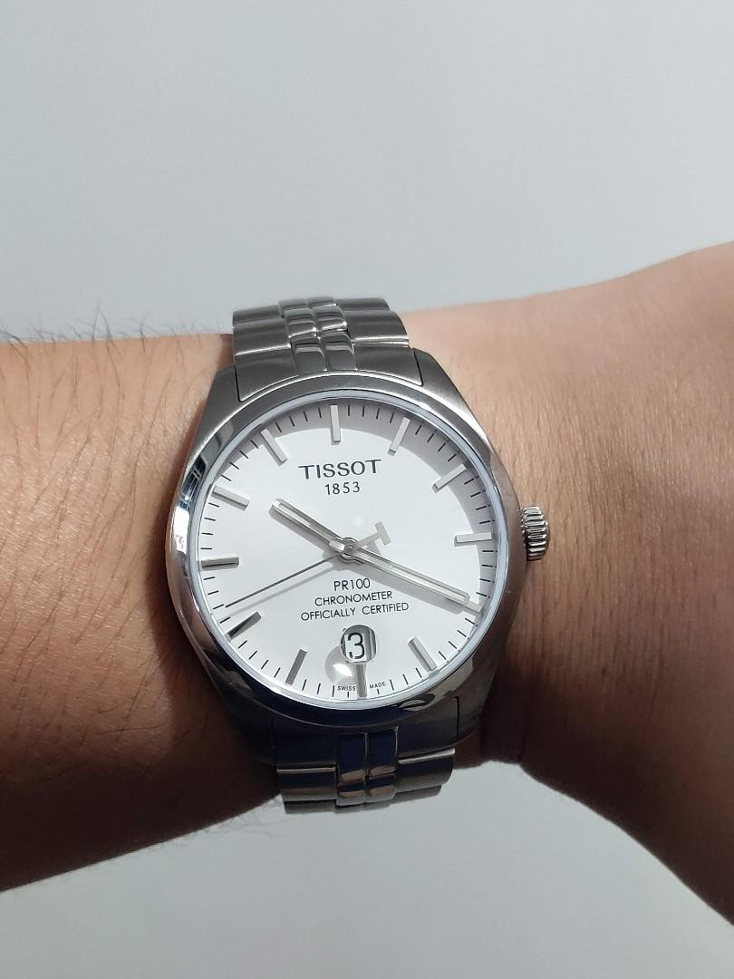 Tissot pr100 best sale chronometer automatic