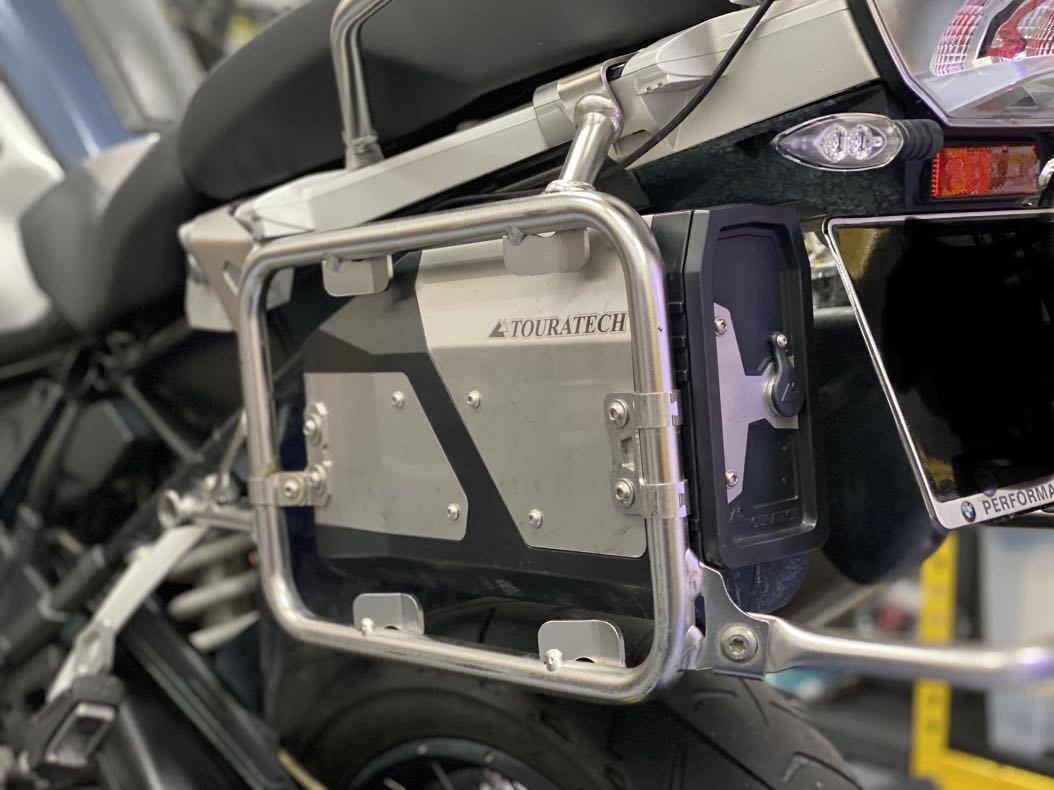 Touratech Toolbox for original BMW pannier racks Motorcycles