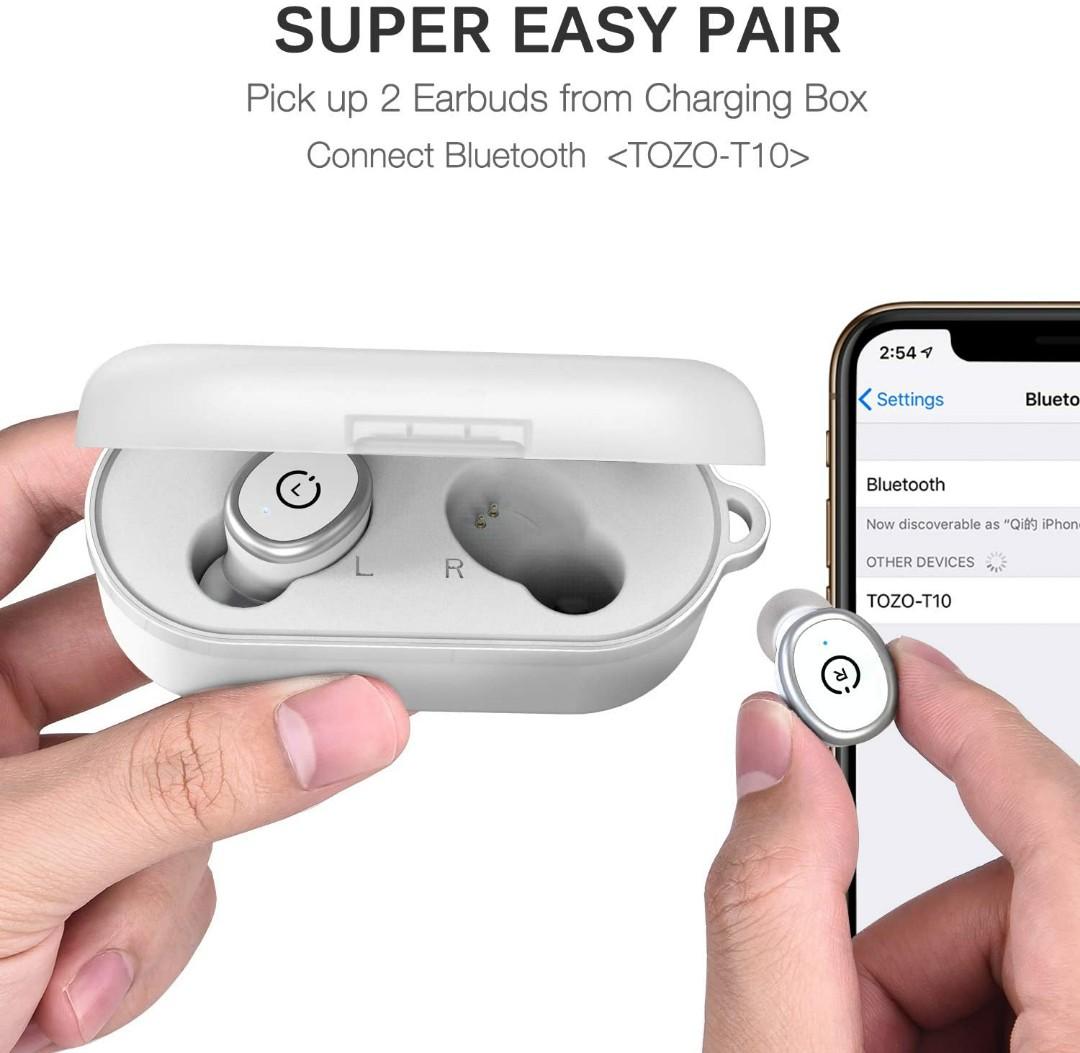 tozo bluetooth 5.0 earbuds