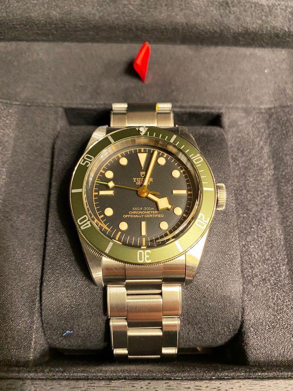 Tudor black top bay harrods replica