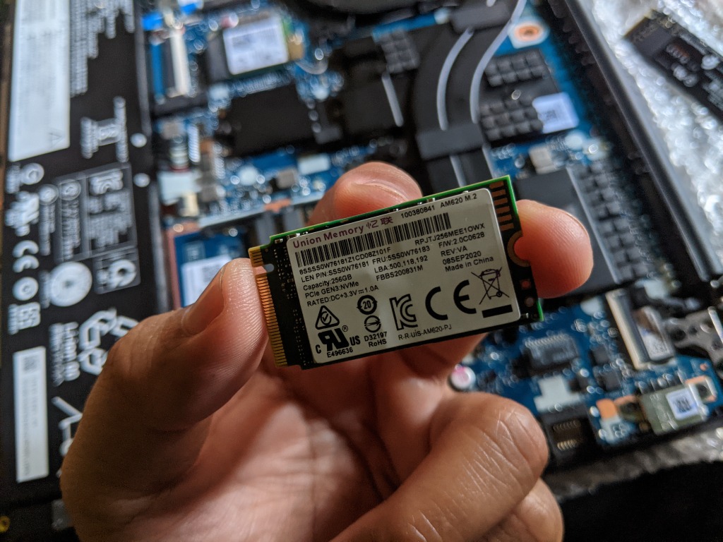 Union Memory AM620 NVMe SSD 256 GB Computers Tech Parts