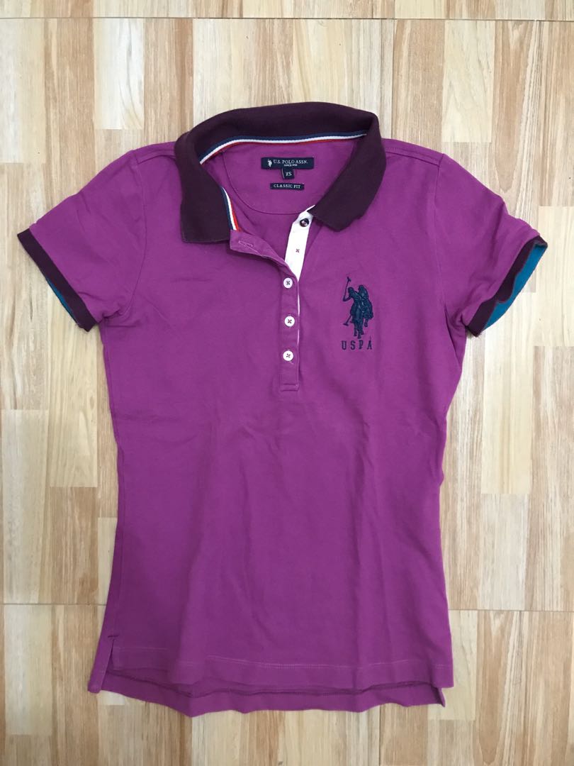 USPA Polo shirt, Women's Fashion, Tops, Shirts on Carousell