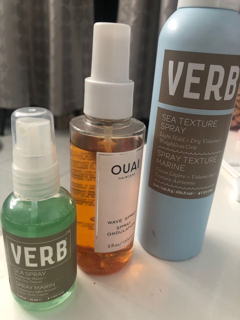 Verb Sea Spray Sea Texture Spray Ouai Beauty Personal Care Hair On Carousell