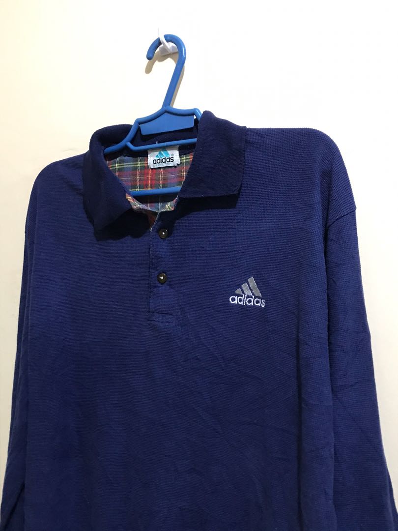 Vintage Adidas rugby polo, Men's Fashion, Tops & Sets, Tshirts & Polo ...