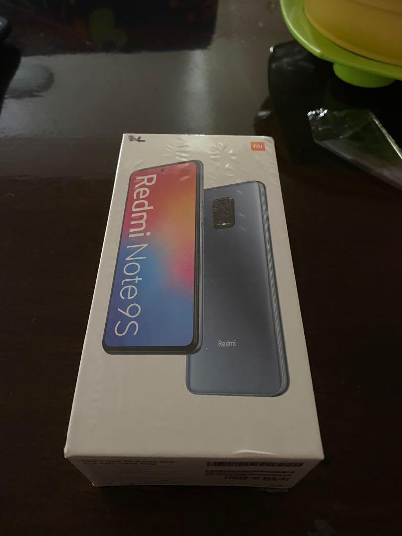 Redmi note 9s aurora blue 6gb ram 128gb rom clearance