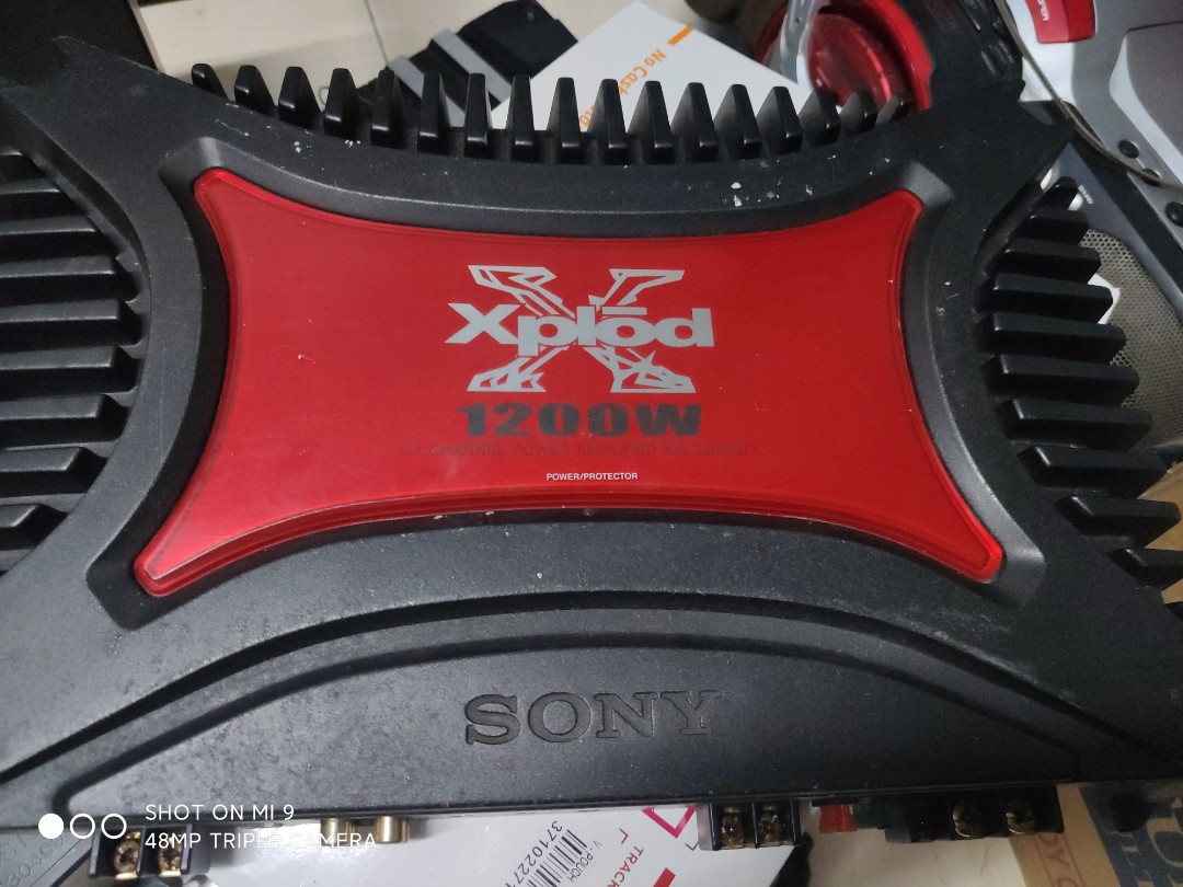 Xplod sony 1200 watts, Audio, Soundbars, Speakers & Amplifiers on Carousell