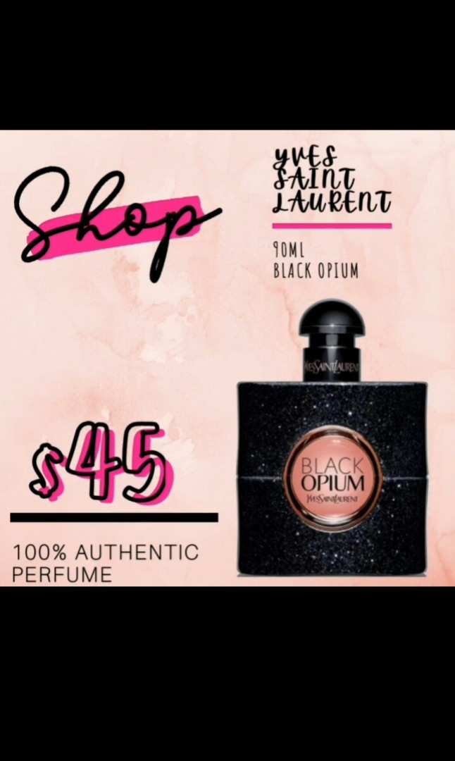 black opium saint