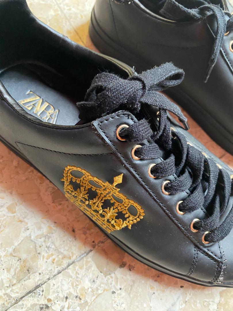 Zara crown shoes discount