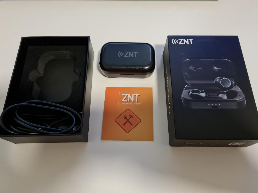 ZNT SoundBass Plus Wireless Bluetooth earbuds Audio Earphones on Carousell