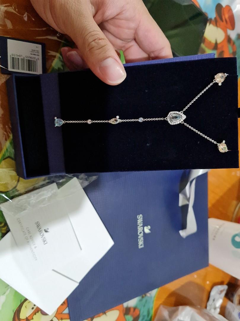 Authentic Swarovski Sunny Y Necklace 
